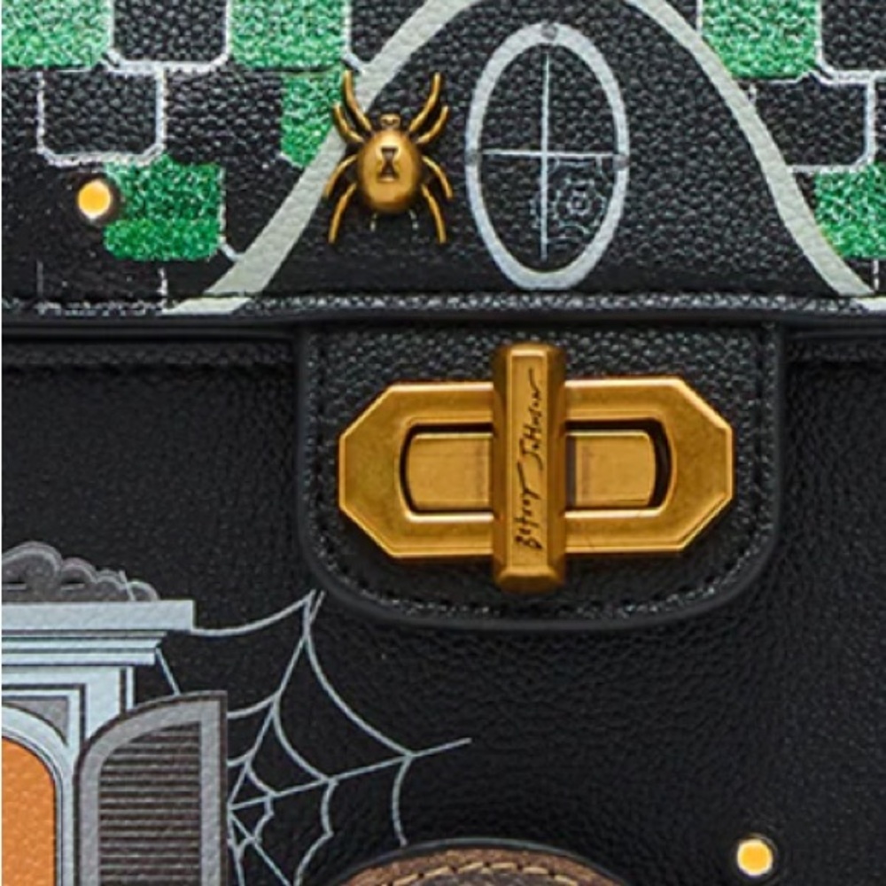 🩶BETSEY JOHNSON FOREVER HOME HALLOWEEN SATCHEL LED BAG - NWT - Picture 5 of 8